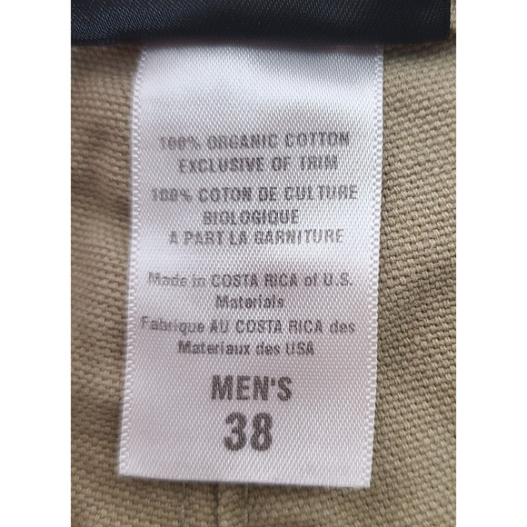 Vintage Patagonia Stand Up Shorts Men's 38 Beige Khaki 5 Pockets Hiking Outdoors - Picture 6 of 6